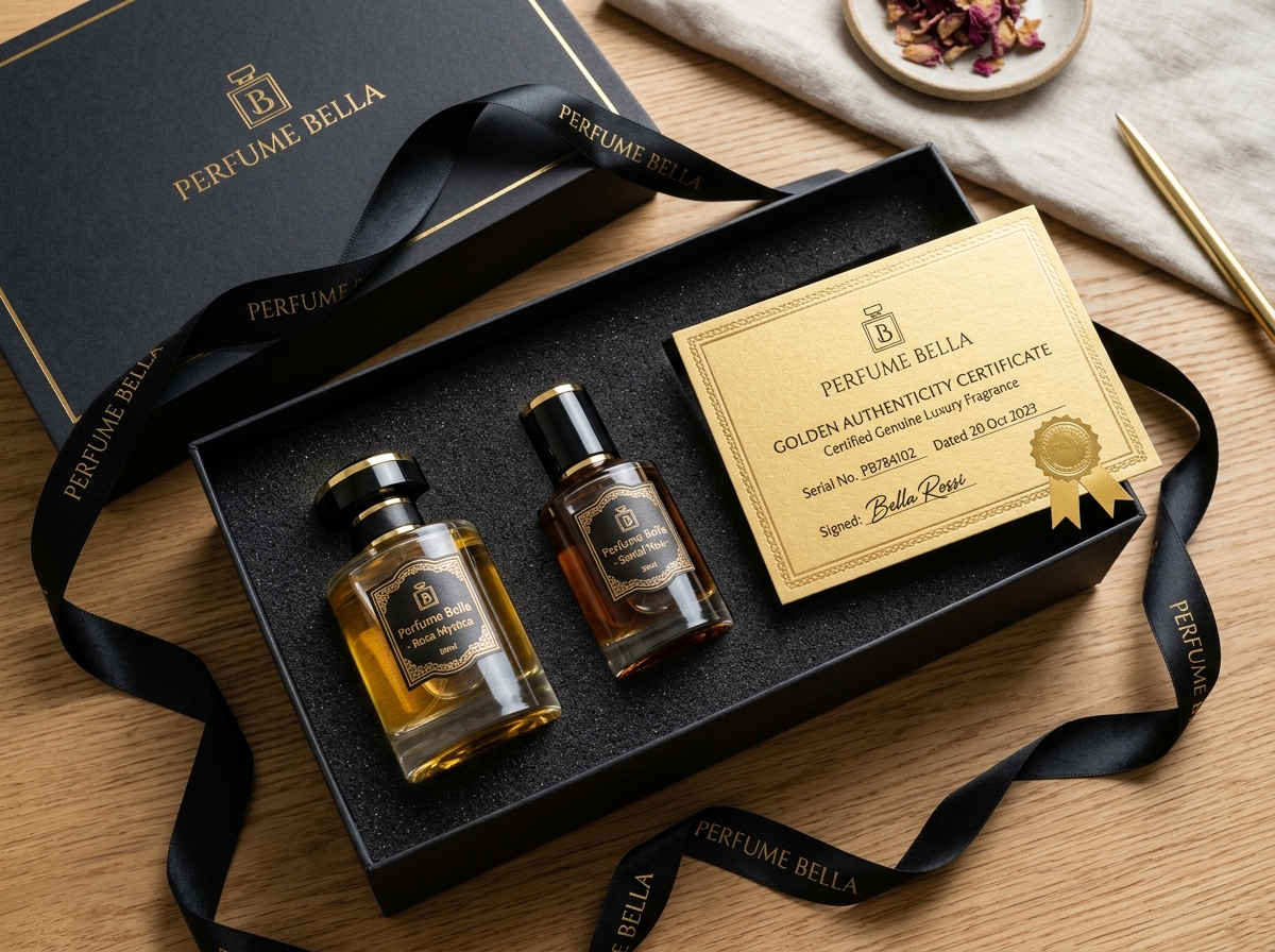 Golden Authenticity Certificate Set